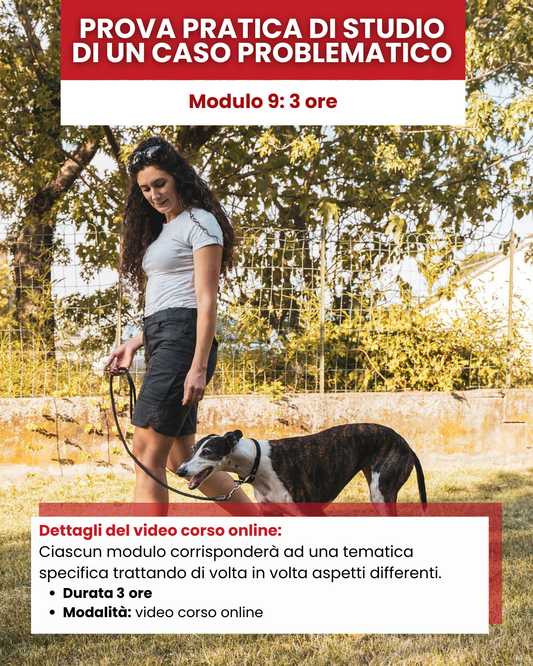 Mod 9 - PROVA PRATICA di studio di un caso problematico